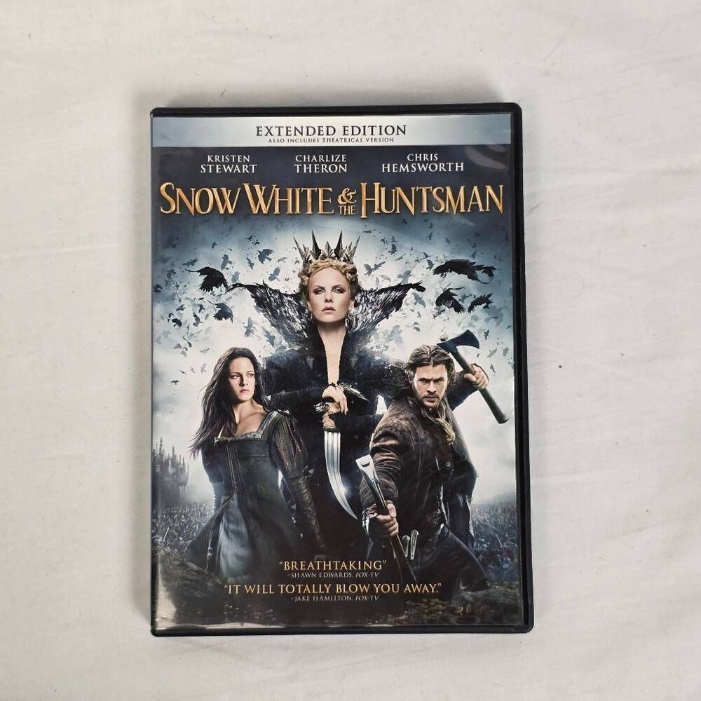 Snow White and the Huntsman DVD Extended Edition Kristen Stewart